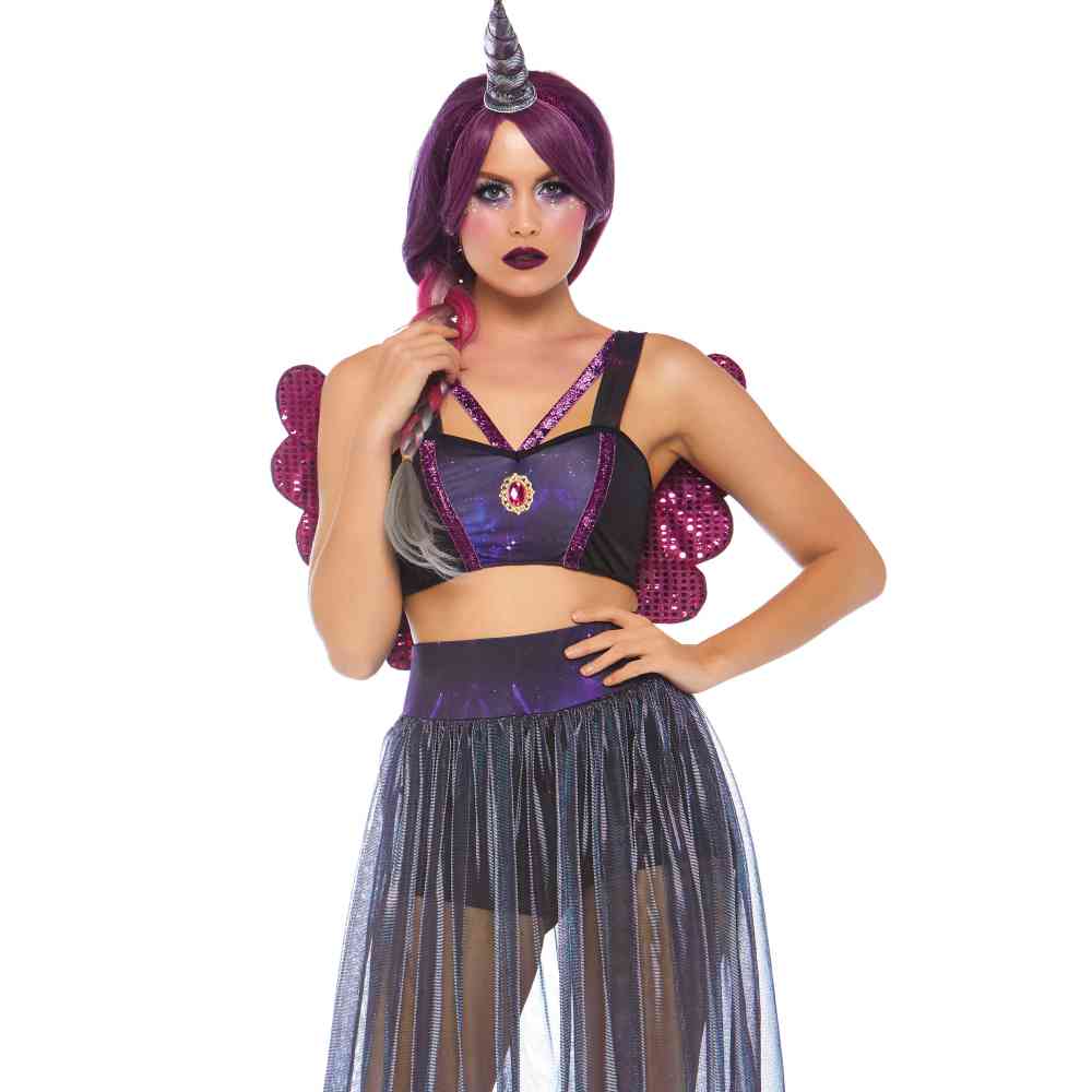 Leg Avenue - Galaxy Unicorn Costume - Violet